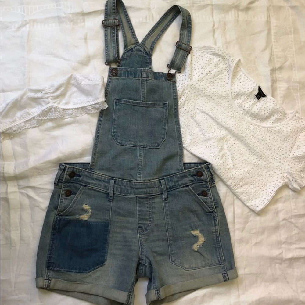 Denim Overalls